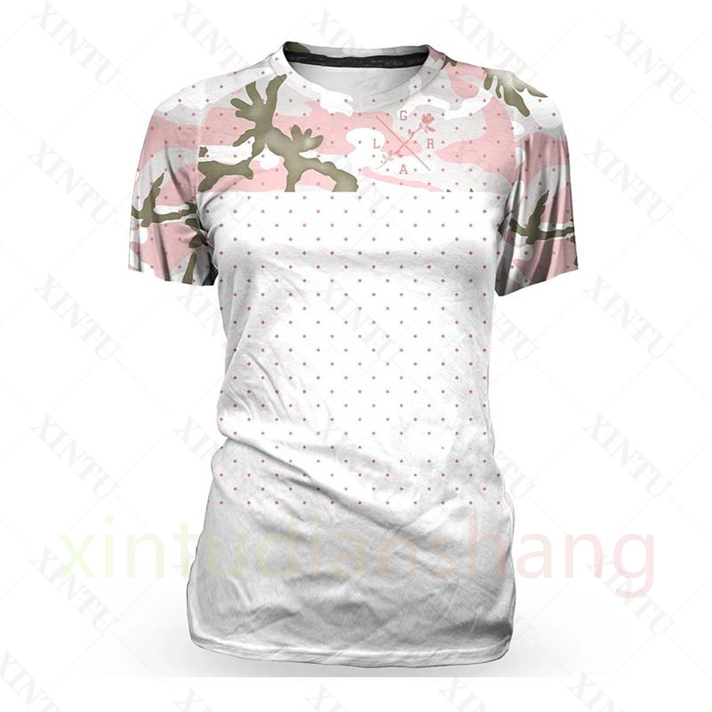 Mountain Biking Shirts - Nữ Kỹ Thuật Jersey Cảo Tháo