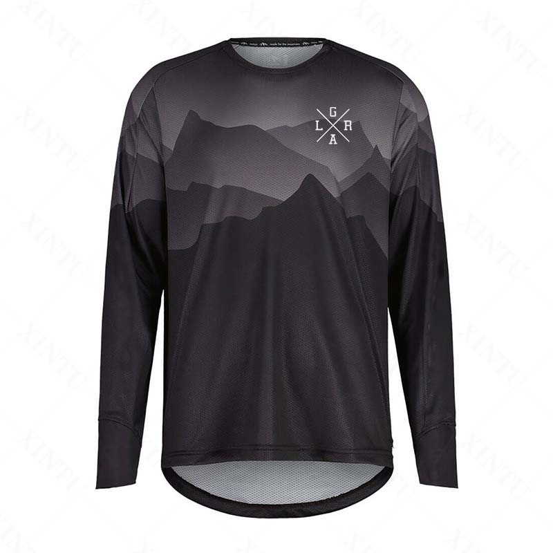 Mountain Biking Shirts - Nam Xe Máy Lrga Jersey MTB