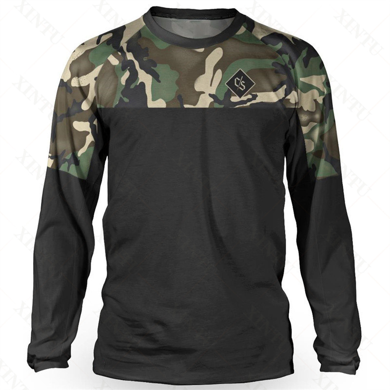 Mountain Biking Shirts - Rời Rider Nam Jersey DH Cảo