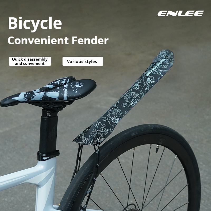ENLEE Bicycle Fender Road Moun - đánh giá và giá Mountain Biking In The Rain
