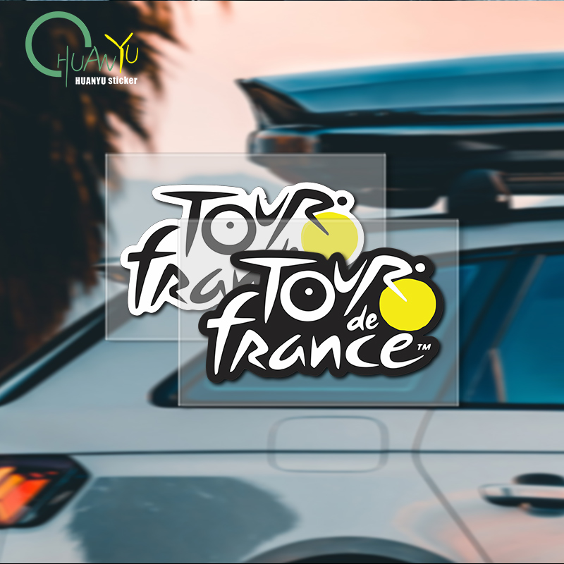 Tour de France logo sticker fo - đánh giá và giá Mountain Biking France