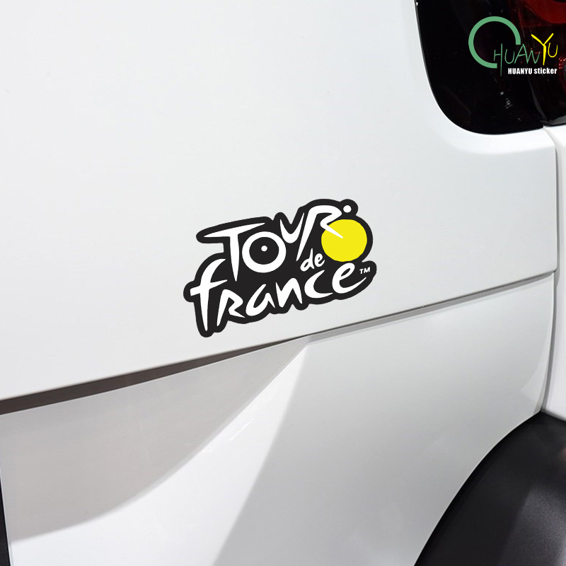 Tour de France logo sticker fo - đánh giá và giá Mountain Biking France