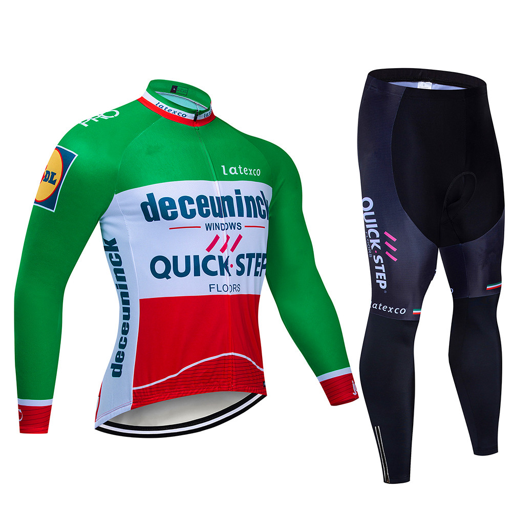 Quick step Cycling Jersey Set  - đánh giá và giá Mountain Biking Uniform