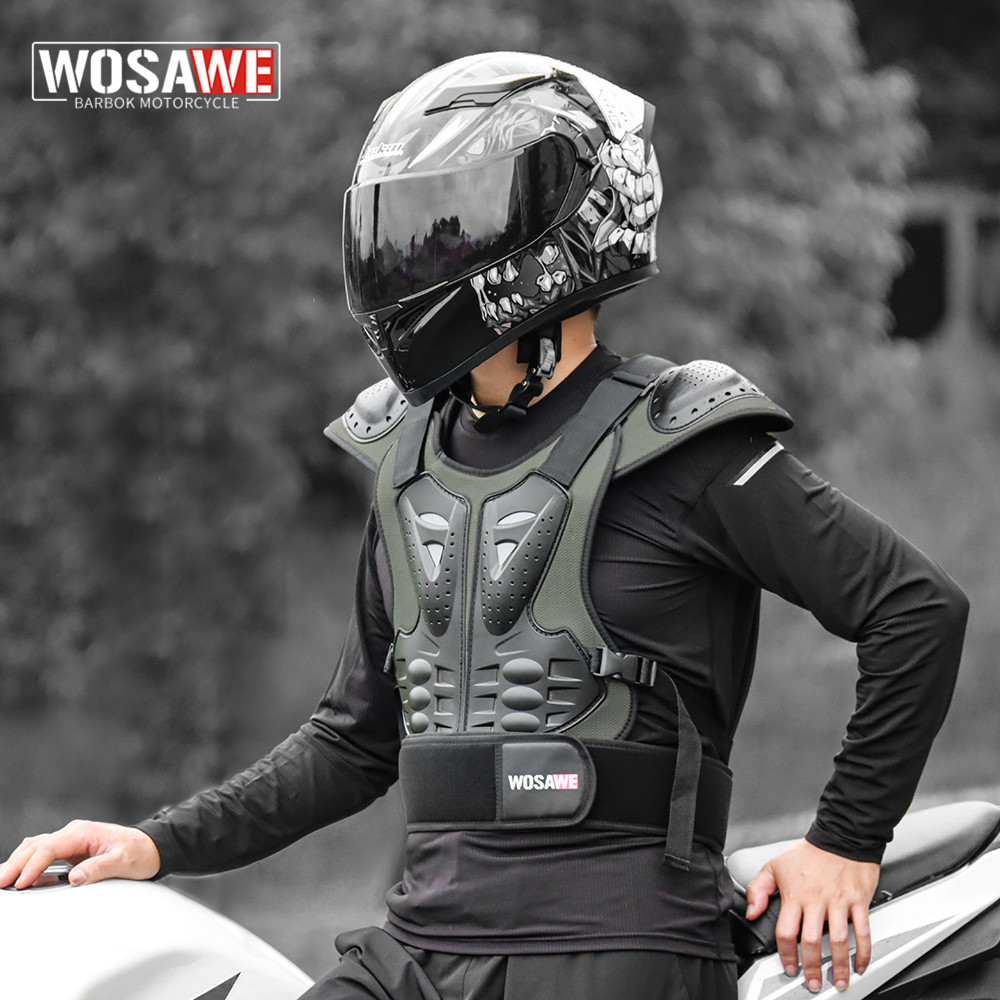 WOSAWE Motorcycle Jackets Men' - đánh giá và giá Mountain Biking Body Armour