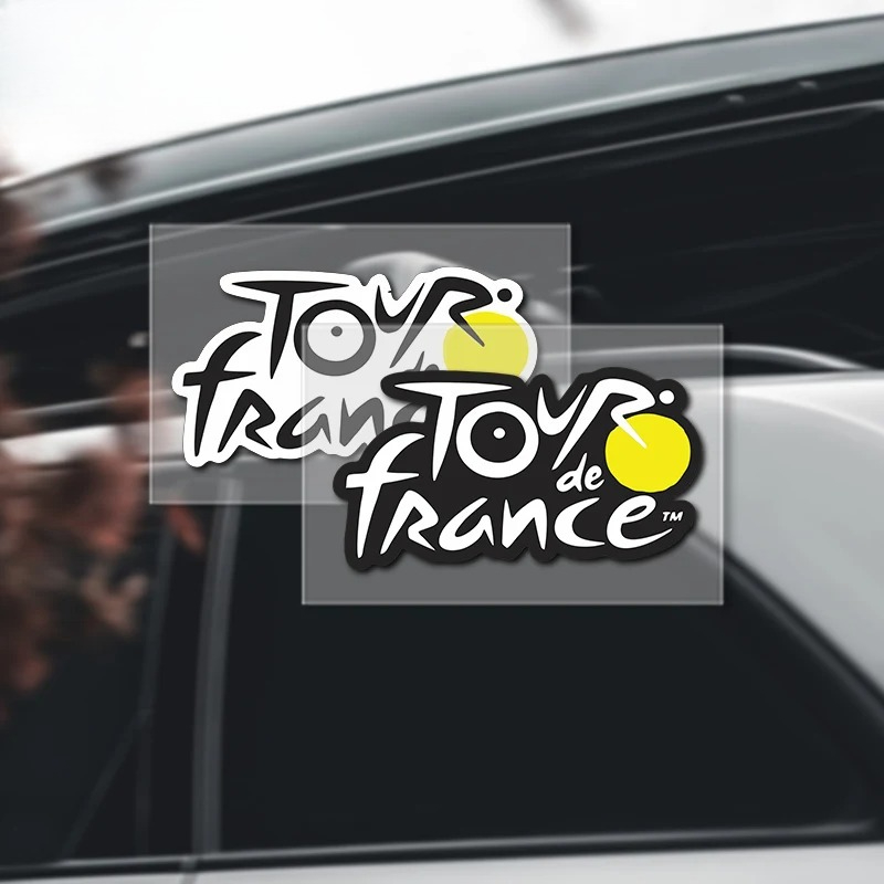 Tour de France logo sticker fo - đánh giá và giá Mountain Biking France