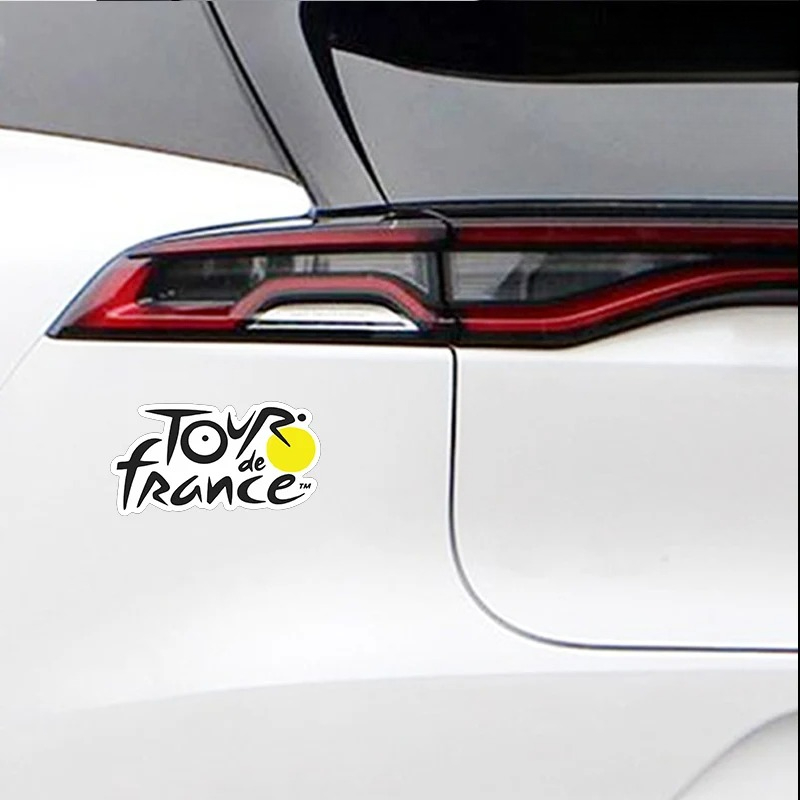 Tour de France logo sticker fo - đánh giá và giá Mountain Biking France