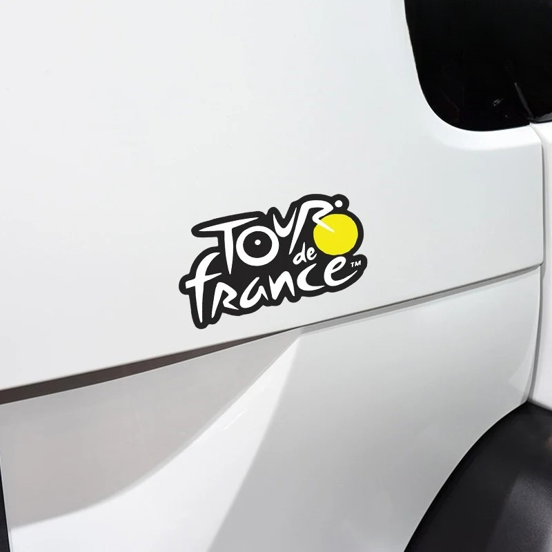 Tour de France logo sticker fo - đánh giá và giá Mountain Biking France