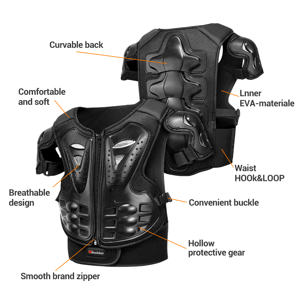 Kid's Motorcycle Armor Chest V - đánh giá và giá Mountain Biking Body Armour