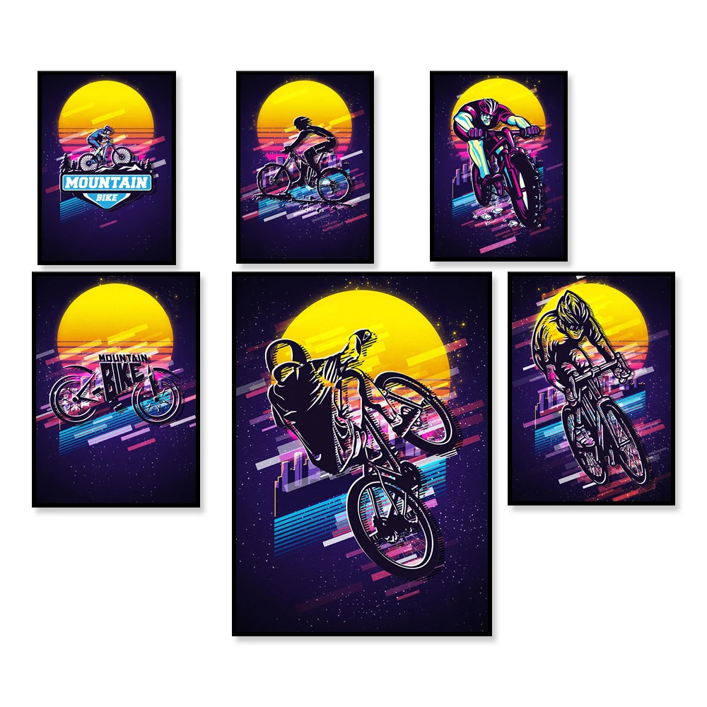 Retro Mountain Bike Poster/ Il - đánh giá và giá Mountain Biking York