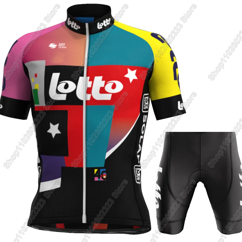 Lotto team 2025 cycling jersey - đánh giá và giá Mountain Biking Uniform